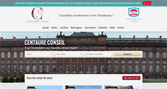 Desktop Screenshot of centaureconseil.com